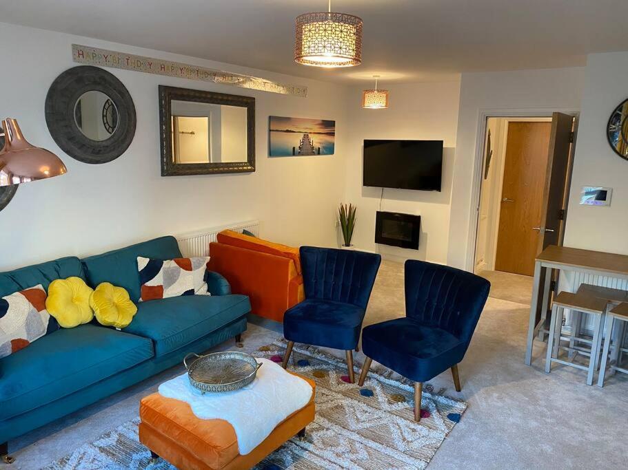 Luxury Modern 1Bed Sea View Apartment Рос-он-Си Экстерьер фото